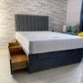 Double & King Size Bed Frame With Mattress Image 4