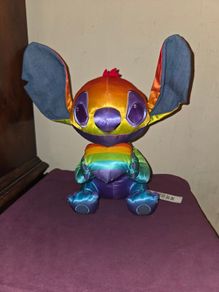 Disney Store Pride Collection Rainbow Satin Stitch with Heart