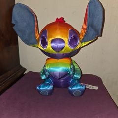 Disney Store Pride Collection Rainbow Satin Stitch with Heart