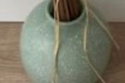 Small Mint Green Vase