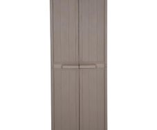 Garden Storage Cabinet Brown