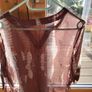 Palmie Brown Mint Embroidered Kaftan Sz M/ L Image 3
