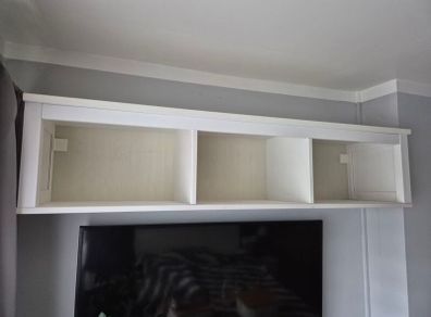ikea hemnes wall shelf unit