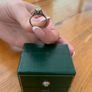 White Gold Diamond Solitaire Ring 1 x 18ct Image 8