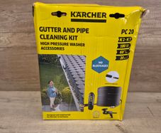 Karcher 20 m Pipe and Guttering Cleaning Kit, Pressure Washer Accessory