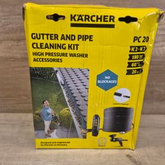 Karcher 20 m Pipe and Guttering Cleaning Kit, Pressure Washer Accessory
