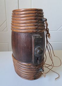 Old black powder cask