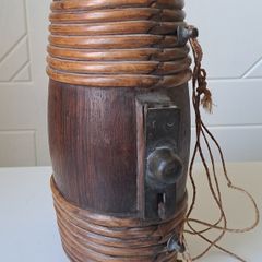 Old black powder cask
