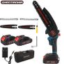 8 inch Cordless Mini Chainsaw 8inch with 2 Batteries NEW Image 2