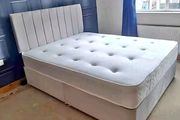 New Stylish Double 4ft, 4ft6, King 5ft And 6ft Superking Sizes Divan Beds Instock. Drawers And Optional Tufted Mattresses Available. Free Delivery