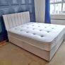 Double Luxus Divan Beds With Memory Foam Mattresses And Multiple Design Of Headboards Instock Image 6