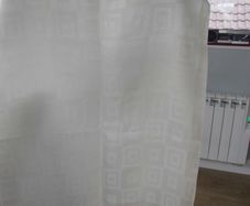 Cream Curtains with Tie Backs for Sale