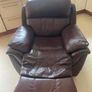 Recliner Italian Leather Image 3