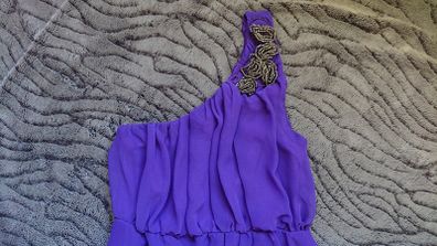 E40 SALE!!!  AX Purple Dress  Size 8-12