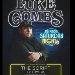 2 Luke Comb tickets // dublin slane