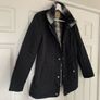 Aphorism Black Quilted Fur Jacket Image 8