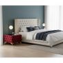 Chesterfield velvet coffee table Image 6