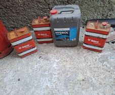 cans of oil