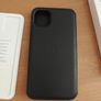 Iphone 11 Pro Max Leather Folio Black Image 5