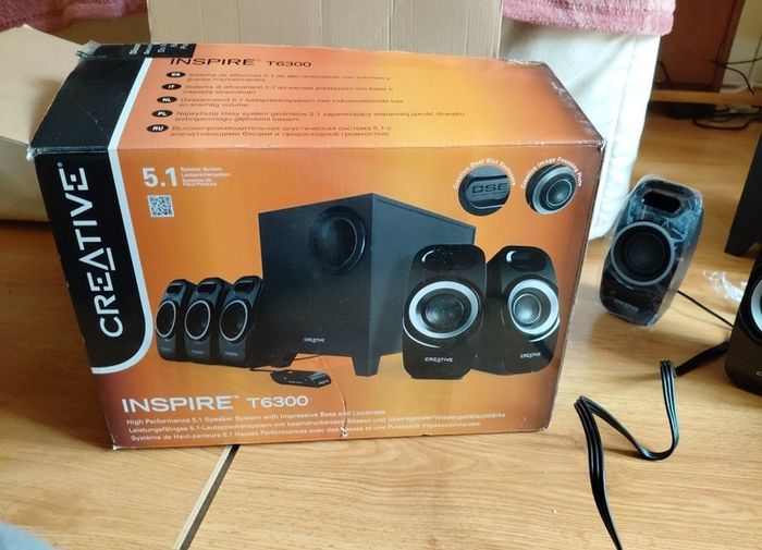 Creative inspire t6300 5.1 speaker set