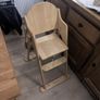 Solid wood high chair Image 3