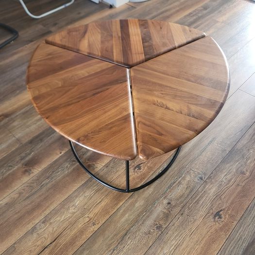 Wooden coffee table