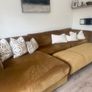 Chaise Sofa with Footstool Image 5