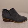Grey Suede Ankle Boots Image 3