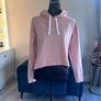 Ladies Pink Cropped Hoodie from Jacks Wills. Size UK 10 / EU 38 Image 7