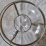 Art Nouveau style bowl in a brass stand Image 4