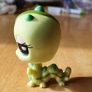 Littlest Pet Shop - Cute Caterpillar - Bobble Head - See Pics - E Image 2