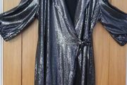 F&amp;F Glittery Coat Dress Size 16