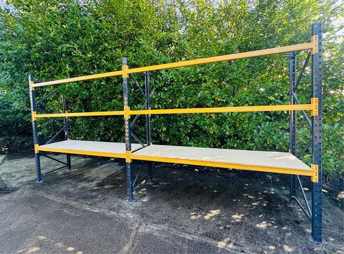 Pallet Racking - Dexion - With Boards - Like New - Large Quantity Available