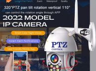 main image for ad Smart IP Video Camera 2MP Wi-Fi Cctv Night Vision Calving Security Camera Wifi Indoor/Outdoor Hd Ptz Home