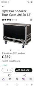 Speaker Flightcase