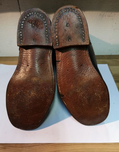 Mongolian Horse Riding Leather Boots