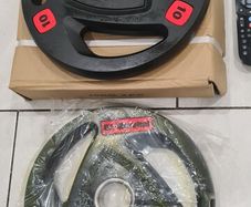 brand new 2x10kilo olympic weight plates
