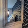 large silver glitter mirror Image 2