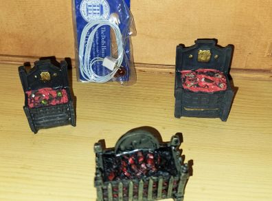 Dollhouse fire crates / electrical