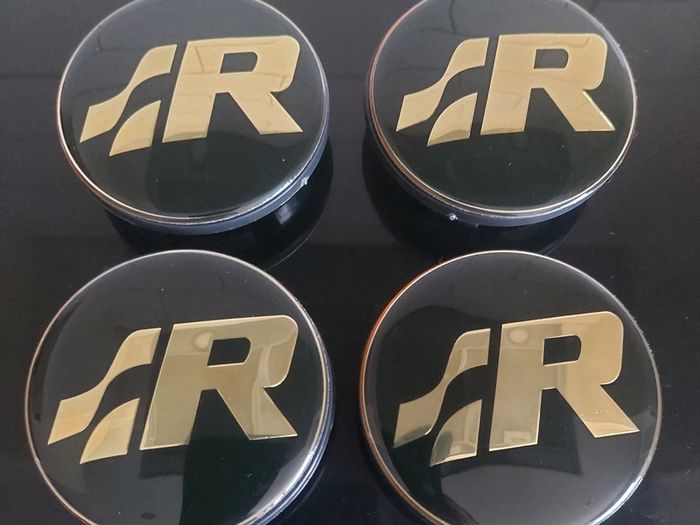 4 x VW Golf R Line Caps 65mm - Free Post