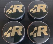 4 x VW Golf R Line Caps 65mm - Free Post