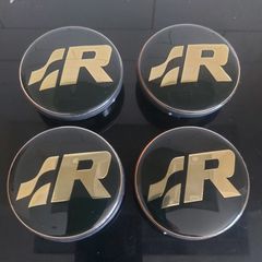 4 x VW Golf R Line Caps 65mm - Free Post