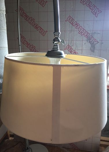 rotating floor lamp height 180 cm