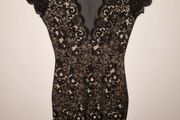Elegant Black Lace Dress