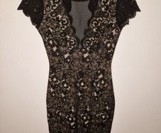 Elegant Black Lace Dress