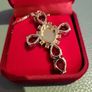 Beautiful virgin mary cross necklace Image 4
