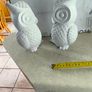 Vintage Owl White Reisn Book Ends Image 6