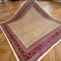 Stunning Square XL Persian Sarough Mir 11ft x 10ft Hand Knotted Rug Carpet