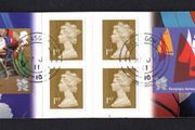 2011 Great Britain Olympics and Paralympics Games (London 2012) 5th issued with Wheelchair Rugby and Paralympic Sailings Booklet Fine Used with first day of issue cancel of 27th July 2011