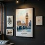 London Wall art print, Travel Art Poster Image 6